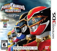 Power Rangers Megaforce - Complete - Nintendo 3DS  Fair Game Video Games