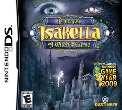 Princess Isabella: A Witch's Curse - In-Box - Nintendo DS  Fair Game Video Games