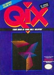 Qix - Loose - NES  Fair Game Video Games