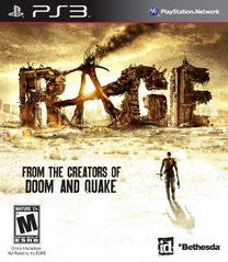 Rage - In-Box - Playstation 3  Fair Game Video Games