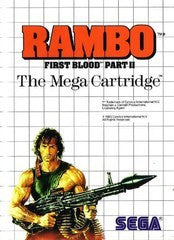 Rambo: First Blood Part II - In-Box - Sega Master System  Fair Game Video Games