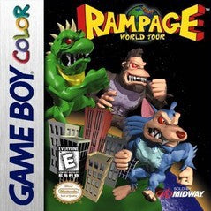 Rampage World Tour - In-Box - GameBoy Color  Fair Game Video Games