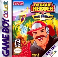 Rescue Heroes Fire Frenzy - Loose - GameBoy Color  Fair Game Video Games