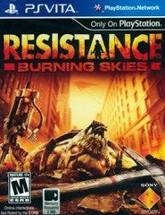 Resistance: Burning Skies - Complete - Playstation Vita  Fair Game Video Games