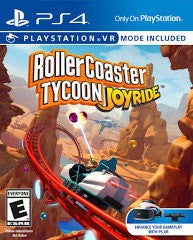 Roller Coaster Tycoon Joyride - Complete - Playstation 4  Fair Game Video Games