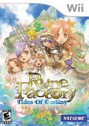 Rune Factory: Tides of Destiny - In-Box - Wii  Fair Game Video Games
