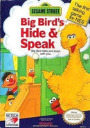Sesame Street Big Bird's Hide and Speak - Complete - NES  Fair Game Video Games