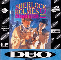 Sherlock Holmes: Consulting Detective Volume II - In-Box - TurboGrafx CD  Fair Game Video Games