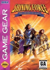 Shining Force Sword of Hajya - In-Box - Sega Game Gear  Fair Game Video Games