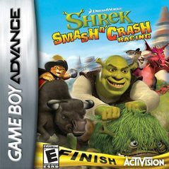 Shrek Smash and Crash Racing - Complete - GameBoy Advance  Fair Game Video Games