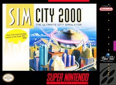 SimCity 2000 - Complete - Super Nintendo  Fair Game Video Games