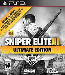 Sniper Elite III [Ultimate Edition] - Loose - Playstation 3  Fair Game Video Games