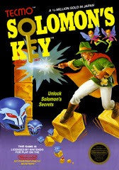 Solomon's Key [5 Screw] - In-Box - NES  Fair Game Video Games