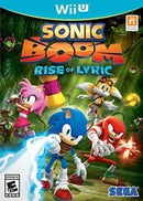 Sonic Boom: Rise of Lyric - Complete - Wii U  Fair Game Video Games