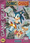 Sonic Chaos - Complete - Sega Game Gear  Fair Game Video Games