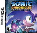 Sonic Chronicles The Dark Brotherhood - In-Box - Nintendo DS  Fair Game Video Games