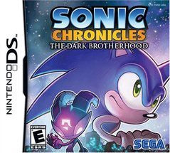 Sonic Chronicles The Dark Brotherhood - In-Box - Nintendo DS  Fair Game Video Games