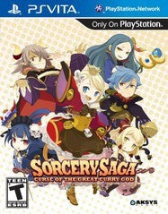 Sorcery Saga: The Curse of the Great Curry God - In-Box - Playstation Vita  Fair Game Video Games