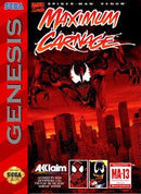 Spiderman Maximum Carnage [Cardboard Box] - Loose - Sega Genesis  Fair Game Video Games