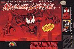Spiderman Maximum Carnage Collector's Edition - Loose - Super Nintendo  Fair Game Video Games