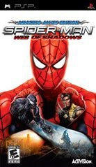 Spiderman Web of Shadows - Complete - PSP  Fair Game Video Games