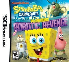 SpongeBob SquarePants: Plankton's Robotic Revenge - In-Box - Nintendo DS  Fair Game Video Games