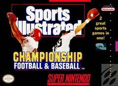 Sports Illustrated Championship Football & Baseball - Loose - Super Nintendo  Fair Game Video Games