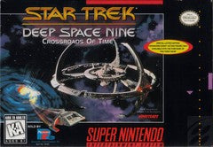 Star Trek Deep Space Nine Crossroads of Time - In-Box - Super Nintendo  Fair Game Video Games