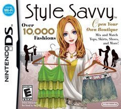 Style Savvy [Not for Resale] - Loose - Nintendo DS  Fair Game Video Games