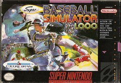 Super Baseball Simulator 1.000 - In-Box - Super Nintendo  Fair Game Video Games