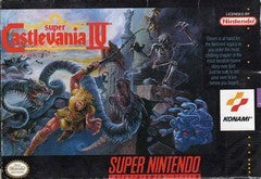 Super Castlevania IV - In-Box - Super Nintendo  Fair Game Video Games