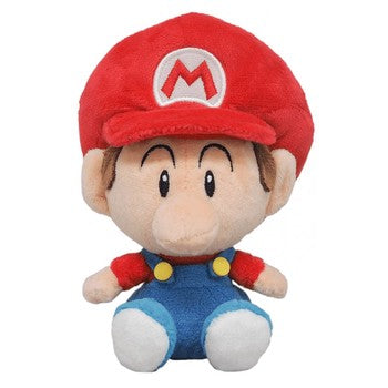 Super Mario All Star Collection Baby Mario Plush, 6"  Fair Game Video Games
