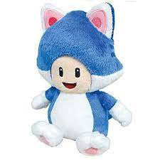 Super Mario Neko Cat Toad 8"  Fair Game Video Games