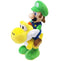 Super Mario Series Luigi Riding Yoshi Plush, 8"  Fair Game Video Games