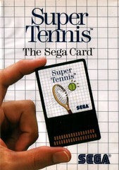 Super Tennis - In-Box - Sega Master System  Fair Game Video Games