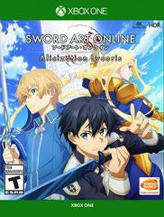 Sword Art Online: Alicization Lycoris - Complete - Xbox One  Fair Game Video Games