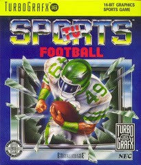 TV Sports Football - Complete - TurboGrafx-16  Fair Game Video Games