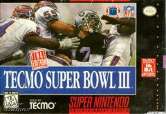 Tecmo Super Bowl III - In-Box - Super Nintendo  Fair Game Video Games