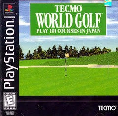 Tecmo World Golf [Long Box] - In-Box - Playstation  Fair Game Video Games