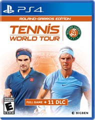 Tennis World Tour: Roland Garros Edition - Loose - Playstation 4  Fair Game Video Games