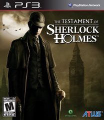 Testament Of Sherlock Holmes - In-Box - Playstation 3  Fair Game Video Games