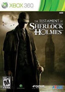 Testament Of Sherlock Holmes - Loose - Xbox 360  Fair Game Video Games