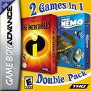 The Incredibles and Finding Nemo - In-Box - GameBoy Advance  Fair Game Video Games