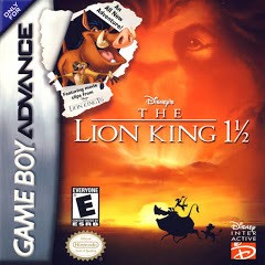 The Lion King 1 1/2 - Loose - GameBoy Advance  Fair Game Video Games