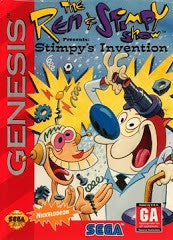 The Ren and Stimpy Show Stimpy's Invention - Complete - Sega Genesis  Fair Game Video Games