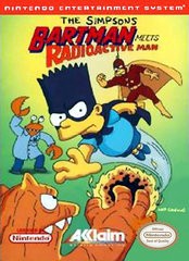 The Simpsons Bartman Meets Radioactive Man - In-Box - NES  Fair Game Video Games