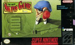The Skins Game - Loose - Super Nintendo  Fair Game Video Games