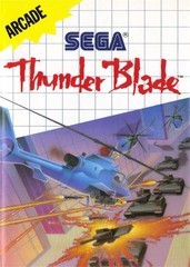 Thunder Blade - In-Box - Sega Master System  Fair Game Video Games