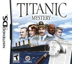 Titanic Mystery - In-Box - Nintendo DS  Fair Game Video Games