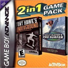 Tony Hawk Kelly Slater Double Pak - In-Box - GameBoy Advance  Fair Game Video Games